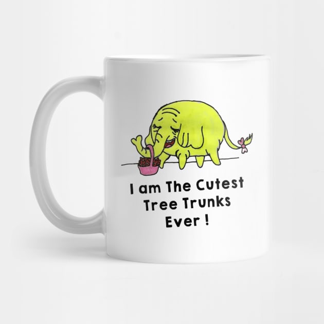 I am The Cutest Tree Trunks Ever - Adventure Time Tree Trunks by Pharaoh Shop